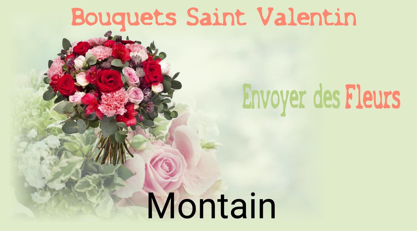 Roses de Saint-Valentin livrées à Montain